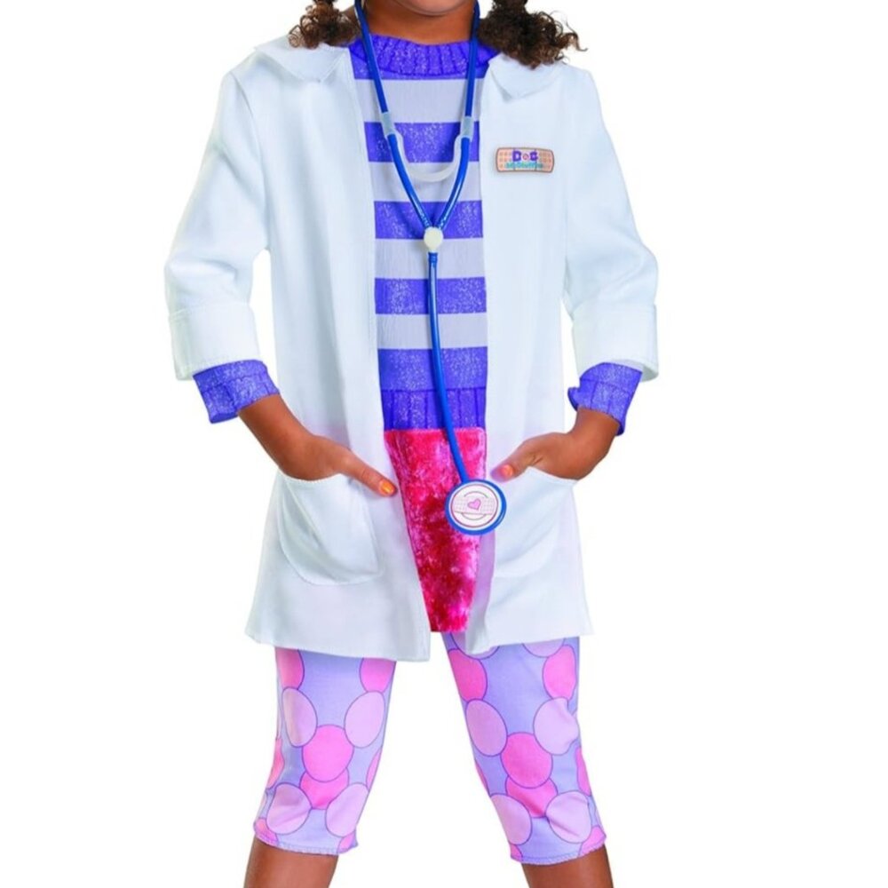 Disguise Disney Doc McStuffins Deluxe Toddler Girls' Costume - 3T/4T